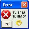 Avatar tú eres el error MSN